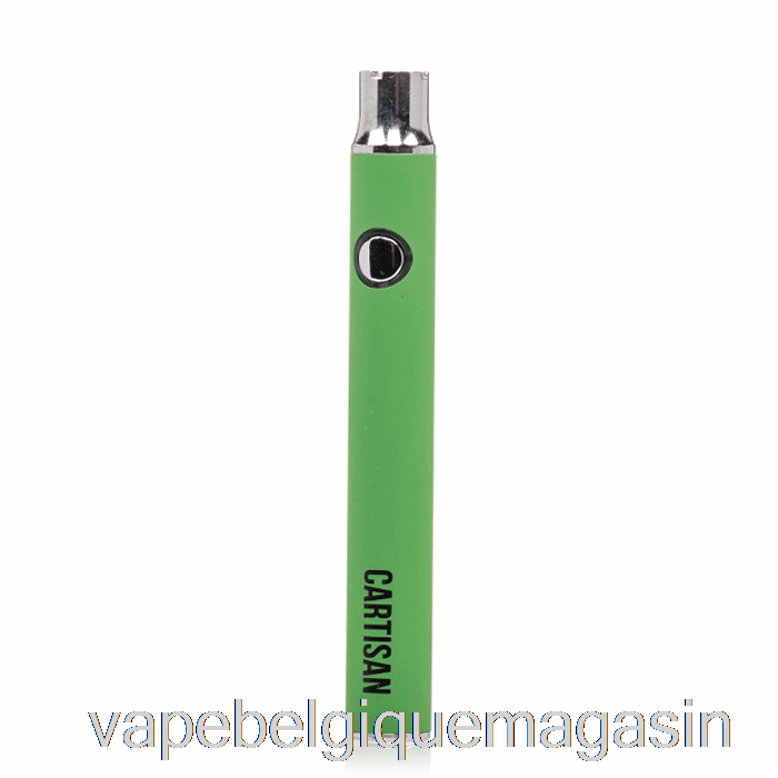 Vape Shop Bruxelles Bouton Cartisan Vv 350 510 Batterie Vert